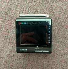 CASIO TV-7500 Portable LCD Mini 3 inch Color TV with 9V AC Adaptor