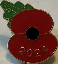 2024 Popp.y Badge-English/Scottish/Ulster WW1 WW2 Soldier-RAF-Navy-VE/VJ Day-RD!