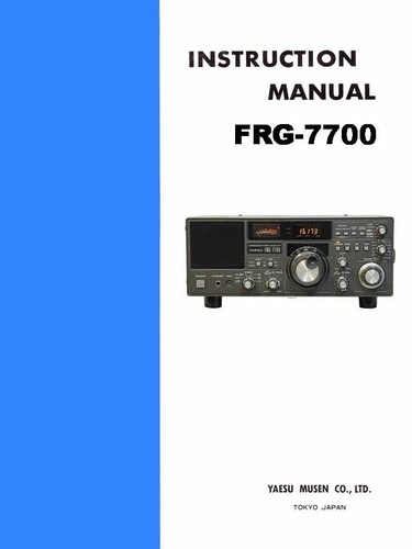 Yaesu frg 7700 - yaesu, owners