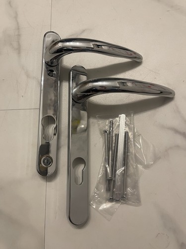 Upvc chrome door handle - handle, 92pz