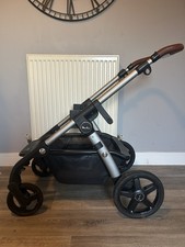 Newest Style Silver Cross Wave Chassis / Frame Wheels And Basket