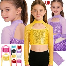 UK Girls Sequins Long Sleeve