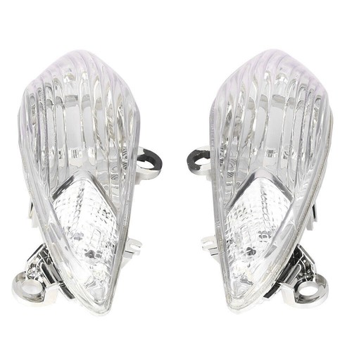 Clear front turn signal light - clear,