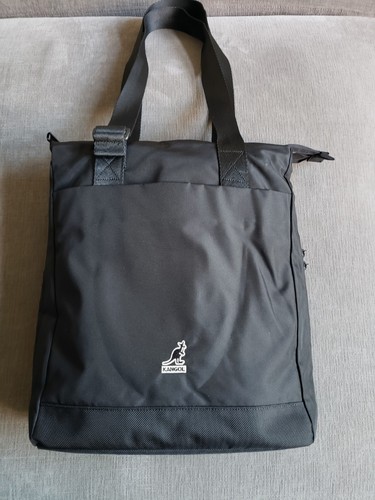 Rare kangol black double zip - rare,
