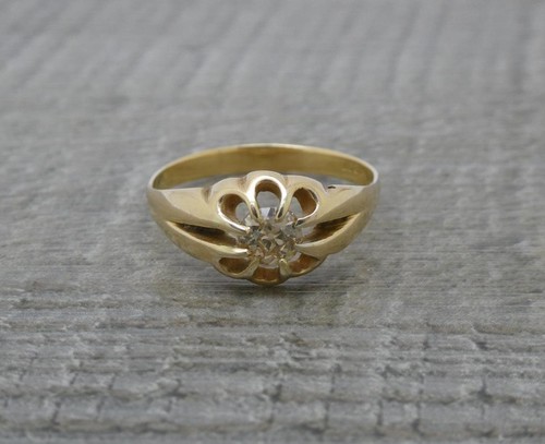 Antique unisex 18ct yellow - antique,