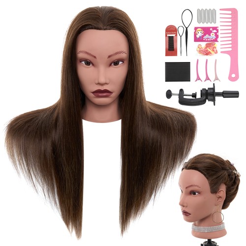 100 real hair training - 100%,
