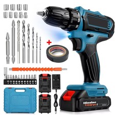 2 Battery  Cordless Drill