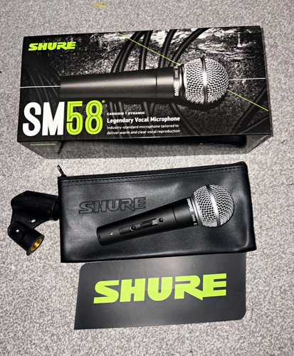 Shure sm58 dynamic - dynamic, cardioid