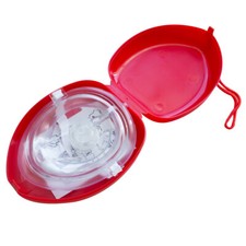 12pcs One Way Valve CPR Pocket Mask Oxygen Inlet Resuscitator First Aid Training