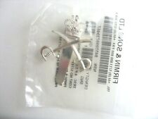 RAPTC METAL SILVER PLATE CAP BADGE - BRITISH ARMY  APTC