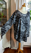 LADIES SIZE 20 BLACK & GREY