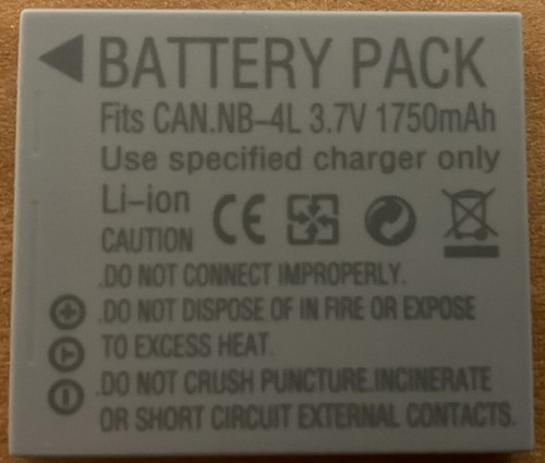 New battery for ixus - battery,