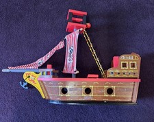 KIDS WOODEN PIRATE PLAY SHIP FOR THE PIRATE FANS OUT THERE....by little town