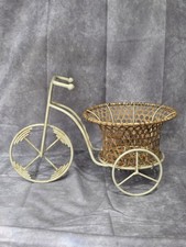 Ivory Iron & Rattan Tricycle