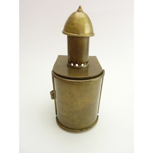 Vintage brass ship binnacle - vintage,