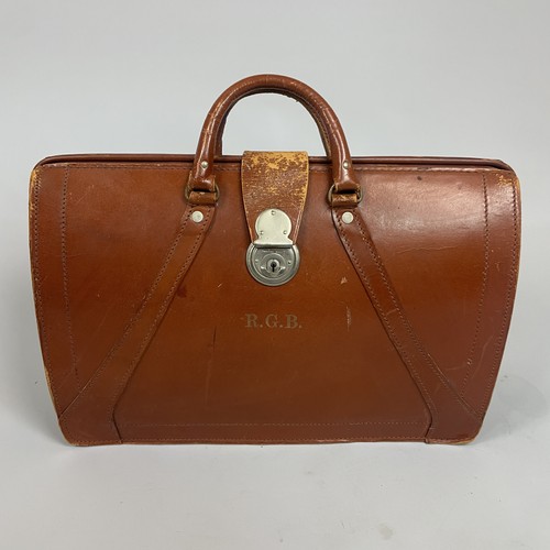 Vintage brown leather - vintage,