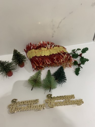 Vintage christmas cake - christmas,