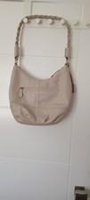 Ivory Coloured Hotter Real Leather Shoulder Bag