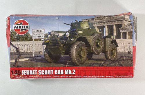 Airfix ferret scout car - 1:35,