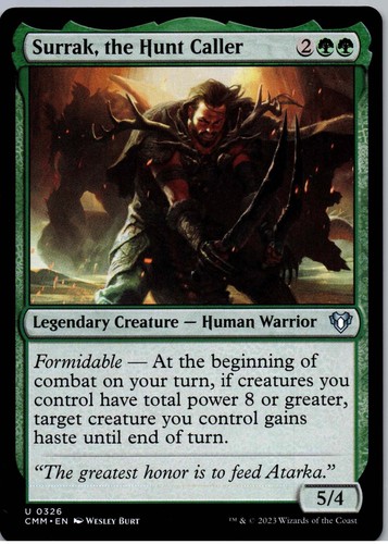 Surrak the hunt caller - the,