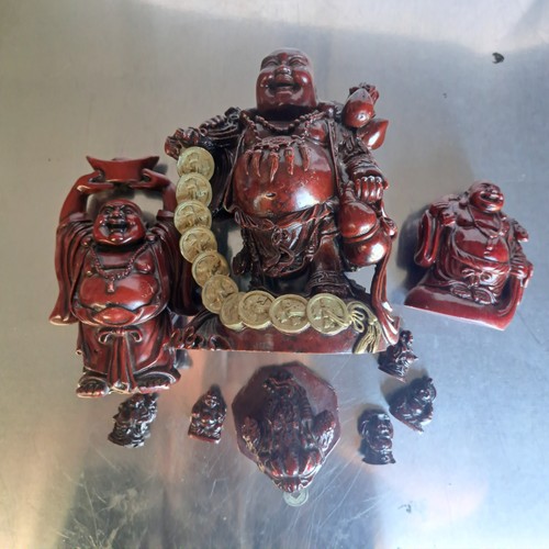 Laughing buddha statue feng - laughing, &