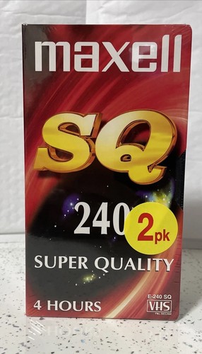 Maxell 240 vhs super - sq,