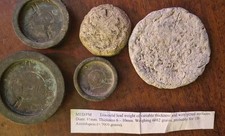 British Trade Weights Metal Detecting Finds West Norfolk 