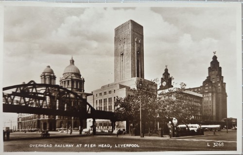 Overhead railway pier head - pier,