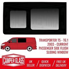 VW Transporter T5-T6.1 FLUSH Sliding Windows - Passenger Side