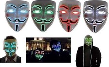 Light Up Anonymous mask Guy