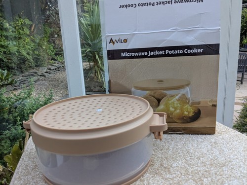 Microwave jacket potato - jacket, cooker