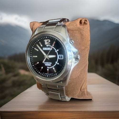 Seiko kinetic men watch - seiko,