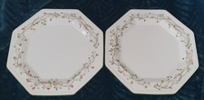2 x  Original  ETERNAL BEAU Dinner Plates 10" Across  Made In England 1981