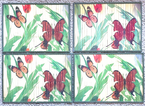 Lot four vintage - of, butterfly