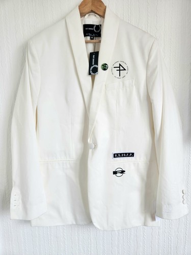 Raf simons white shawl - shawl, collar