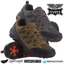Mens Outdoor Hiking Boots Trekking Trainers Shoes Casual Waterproof Walking Mesh
