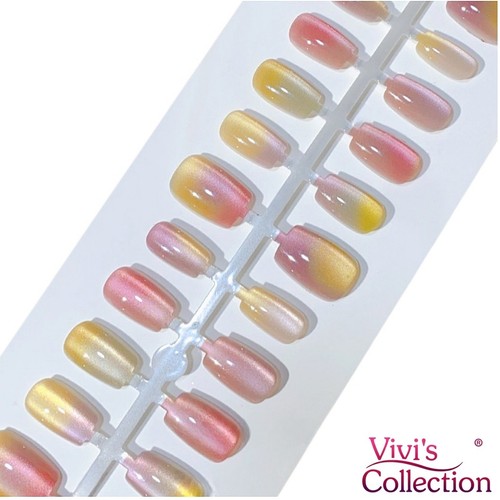 Press nails short square - short,