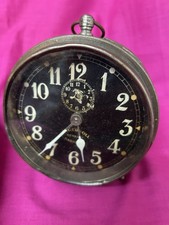 Vintage Ingersoll Revally Radiolite wind up alarm clock, see photos