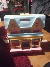 Fisher Price Loving Family Dolls Dream Mansion House And Sofa  Vintage 1993
