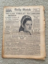Daily Sketch Newspaper 1945