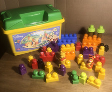 MEGA BLOKS POOH TIGER set w/ box includes Tigger and Pooh