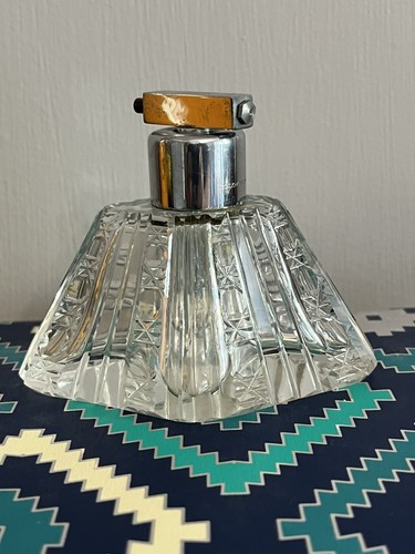 Old perfume bottle stamped - old,