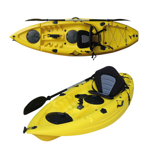 Yellow sit top - kayak,, 2.65m