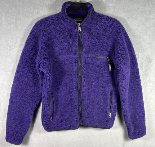 Vtg patagonia purple deep pile - patagonia,