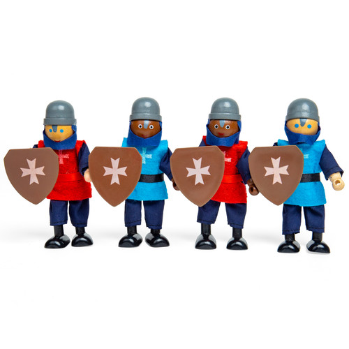 Bigjigs toys wooden medieval - toys,