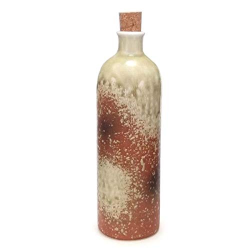 Shigaraki ware ion bottle - shigaraki,