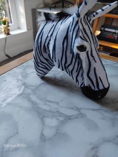 Decorative wall mounted zebra - decorative,