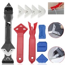 10pcs Silicone Sealant Finishing Tool Smoothing Caulking Profile Applicator Kit