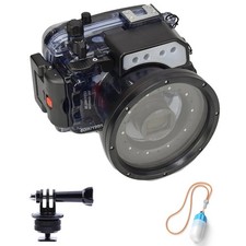 Seafrogs 60m/195ft underwater Camera Waterproof Housing Case for Sony RX100 VII