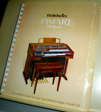 BALDWIN ORGAN GUIDE Model 134